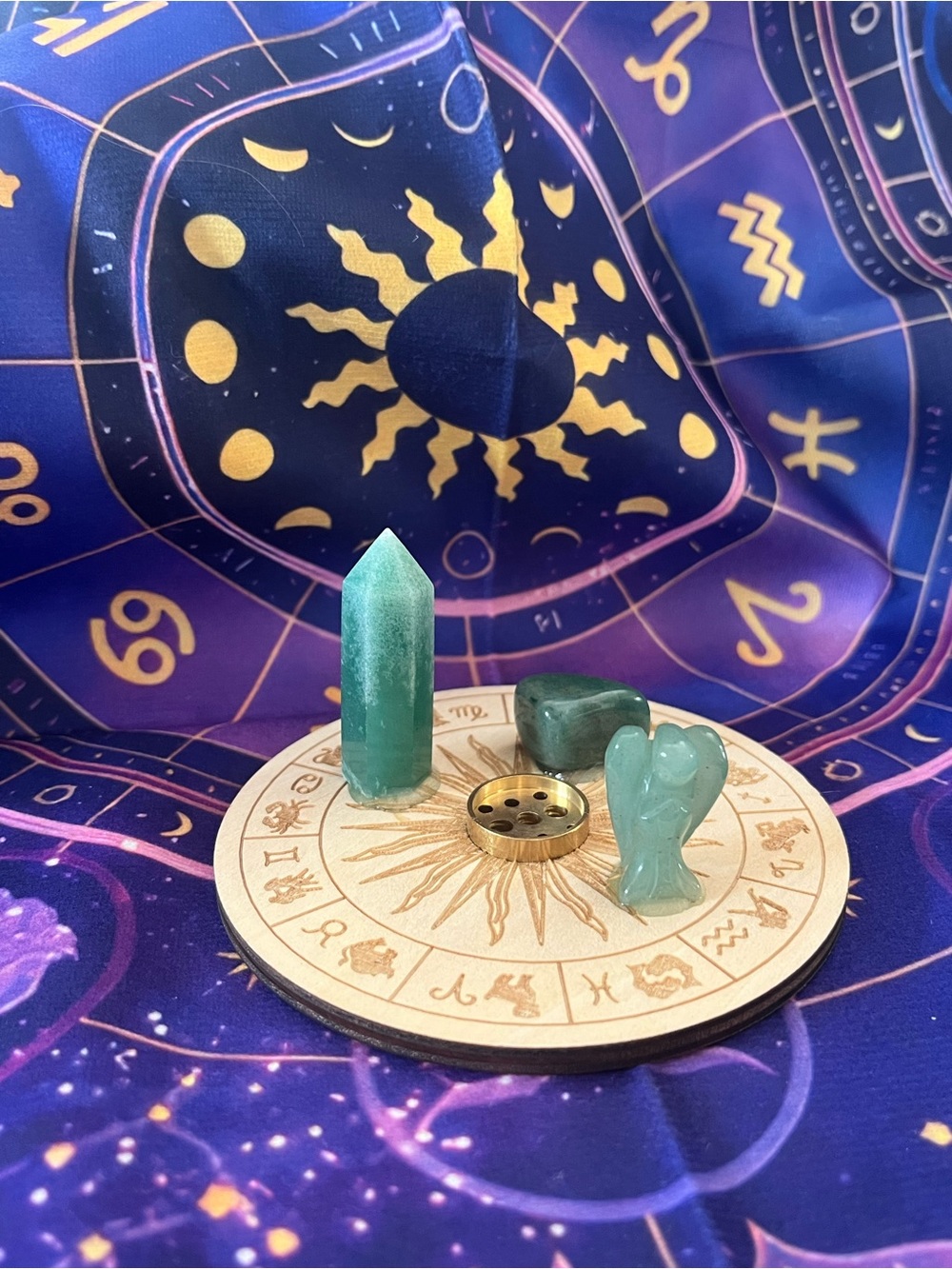 🎉SALE! Crystal Incense Burner/Mini-Altar - CRAFTED WITH INTENTION ✨